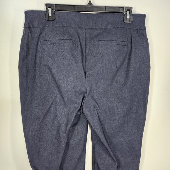 Chico's So Slimming Brigitte Pants Women's 12R Black Stretch Pull On Slim Ankle - Picture 5 of 9